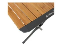 Vouwtafel Chamberry Bamboo M Grijs Beige Bamboo -Caravan Kampeer Winkel 144 3 eurotrail campingtafel chambery bamboo m etcf1407 0466