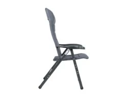 Crespo Kampeer Standen Stoel AP-238 Xl Air-deluxe Grijs Kleur 86 -Caravan Kampeer Winkel 17 3 crespo kampeerstoel ap 238 xl air de luxe kleur 86 grijs