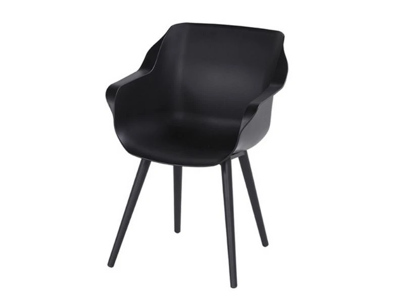 Hartman Tuinstoel Sophie Studio Zwart 2 Hartman Tuinstoel Sophie Studio Zwart - Afbeelding 2