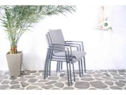 Sens Line Solero All-weather Tuinstoel -Caravan Kampeer Winkel 21 4 sens line solero all weather tuinstoel ly002