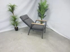 Te Velde Tuinmeubelen Palazzo Aluminium-teak Tuinstoel Verstelbaar -Caravan Kampeer Winkel 22 3 te velde tuinmeubelen palazzo aluminium teak tuinstoel verstelbaar palazzodinteakverstel