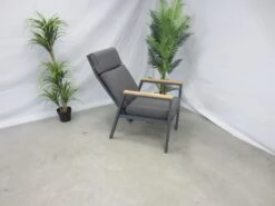 Te Velde Tuinmeubelen Palazzo Aluminium-teak Tuinstoel Verstelbaar -Caravan Kampeer Winkel 22 5 te velde tuinmeubelen palazzo aluminium teak tuinstoel verstelbaar palazzodinteakverstel