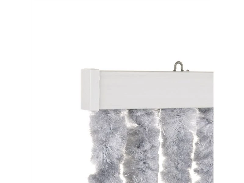 Travellife Chenille Vliegengordijn Duo Grijs/wit 56 X 185 Cm. 4 Travellife Chenille Vliegengordijn Duo Grijs/wit 56 X 185 Cm. - Afbeelding 4