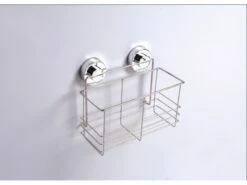 Kampa Chroome Zuignap Opbergmandje 5 Kampa Chroome Zuignap Opbergmandje -Caravan Kampeer Winkel 39 2 kampa chroome zuignap opbergmandje