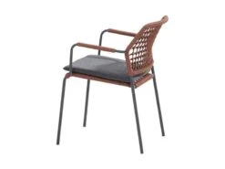 Taste By 4so Barista Stapelbare Tuinstoel Rope Terracotta -Caravan Kampeer Winkel 44 1 taste by 4so barista stapelbare tuinstoel rope terracotta zijkant links 91282