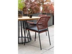 Taste By 4so Barista Stapelbare Tuinstoel Rope Terracotta -Caravan Kampeer Winkel 44 5 taste by 4so barista stapelbare tuinstoel rope terracotta sfeer 91282