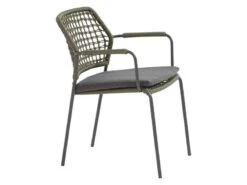 Taste By 4so Barista Stapelbare Tuinstoel Rope Groen -Caravan Kampeer Winkel 45 3 taste by 4so barista stapelbare tuinstoel rope groen zijkant rechts 91123