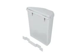 Bo-Camp Afvalbak Compact 6 Liter Grijs -Caravan Kampeer Winkel 62 2 bo camp afvalbak compact 6 liter grijs 5329980