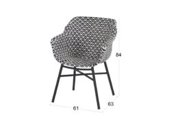 Hartman Tuinstoel Delphine Zwart-wit 7 Hartman Tuinstoel Delphine Zwart-wit -Caravan Kampeer Winkel 9 3 hartman tuinstoel delphine zwart wit 53594008